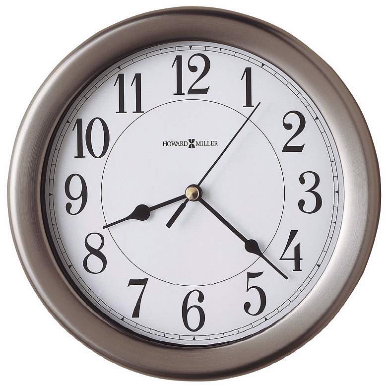 Image 1 Howard Miller Aries 8 1/2" Wide Water Resistant Nautical Wall Clock