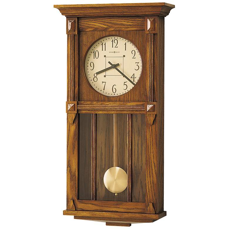 Image 1 Howard Miller Ashbee II 32 1/2" High Wall Clock