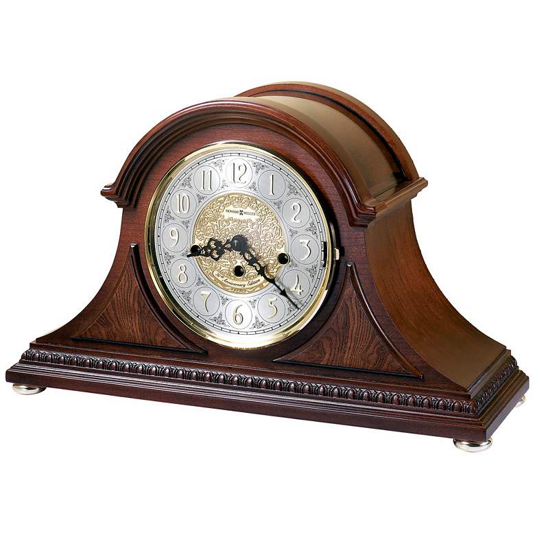 Image 1 Howard Miller Barrett 17 1/2 inch Wide Tabletop Clock