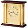 Howard Miller Carlton 9" Wide Traditional Desk Clock