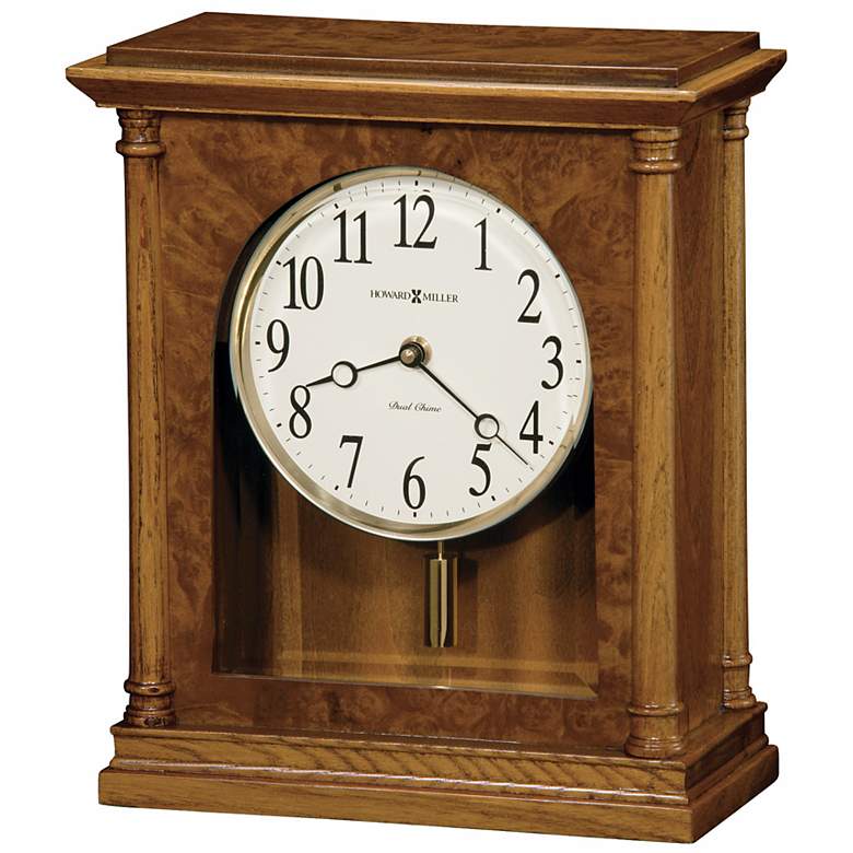 Image 1 Howard Miller Carly 11 1/2 inch High Tabletop Clock