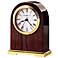 Howard Miller Carter 6 1/2" High Desk Clock