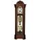 Howard Miller Celine Rustic Cherry 84 3/4" High Floor Clock