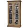 Howard Miller Chasman II Aged Natural 2-Door Display Cabinet