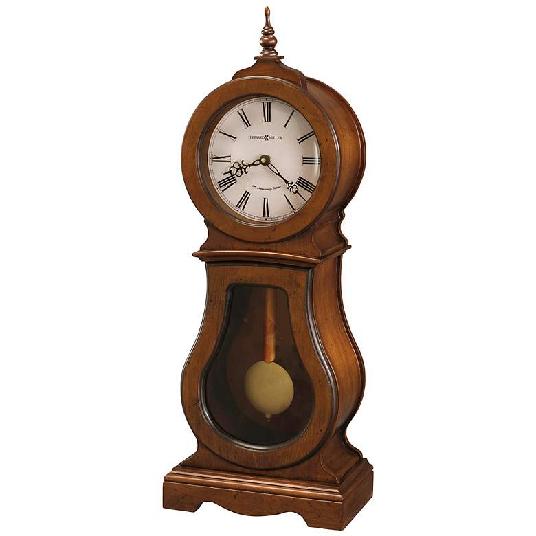 Image 1 Howard Miller Cleo 24 1/4 inch High Chiming Mantel Clock