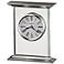 Howard Miller Clifton 7" High Traditional Glass Table Clock