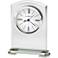 Howard Miller Corsica 6 3/4" High Beveled Glass Alarm Clock