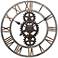 Howard Miller Crosby 30" Wide Industrial Gear Wall Clock