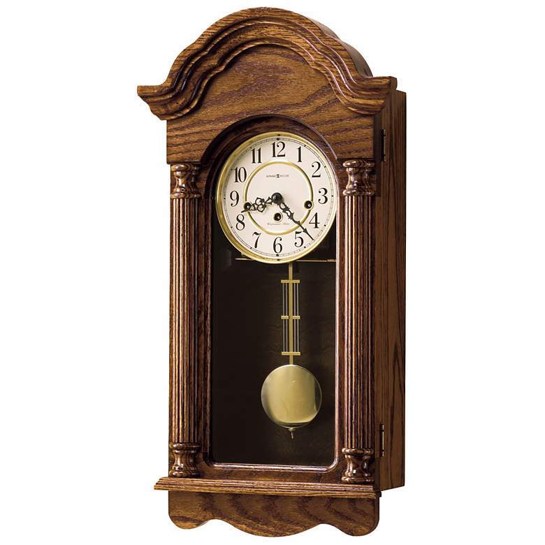 Image 1 Howard Miller Daniel 25 3/4" High Chiming Wall Clock