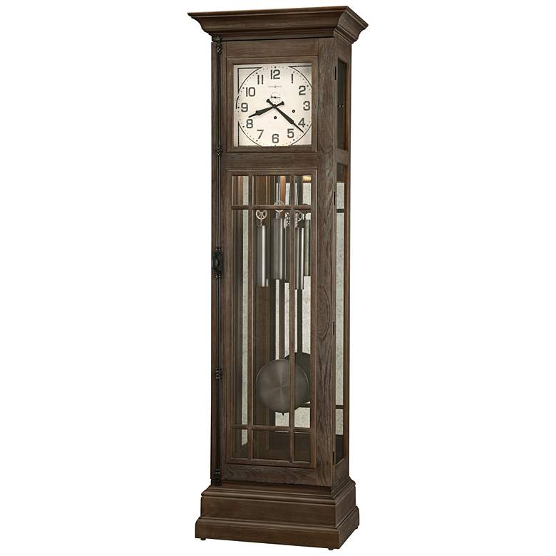 Image 1 Howard Miller Davidson Aged Auburn 81 inch High Floor Clock