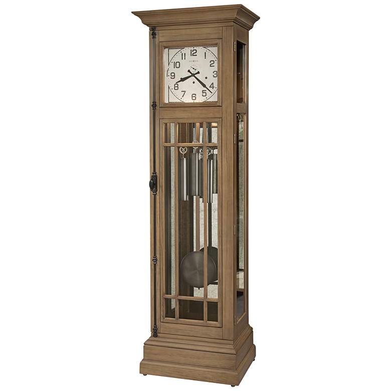 Image 1 Howard Miller Davidson II Aged Natural 81" High Floor Clock