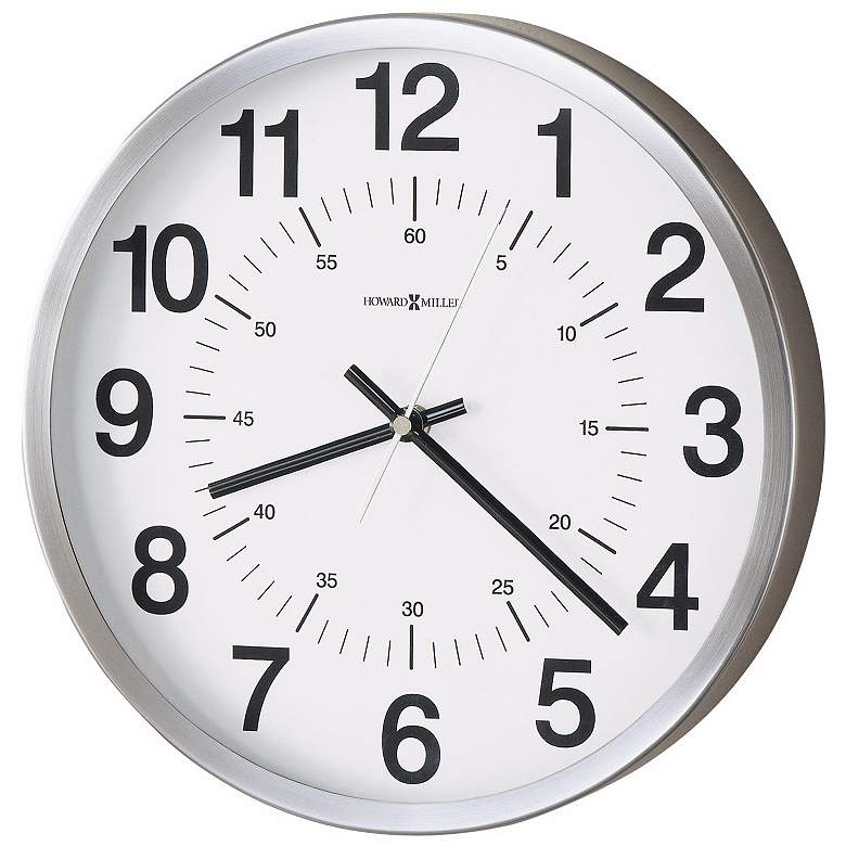 Image 1 Howard Miller Easton 12" Wide Wall Clock