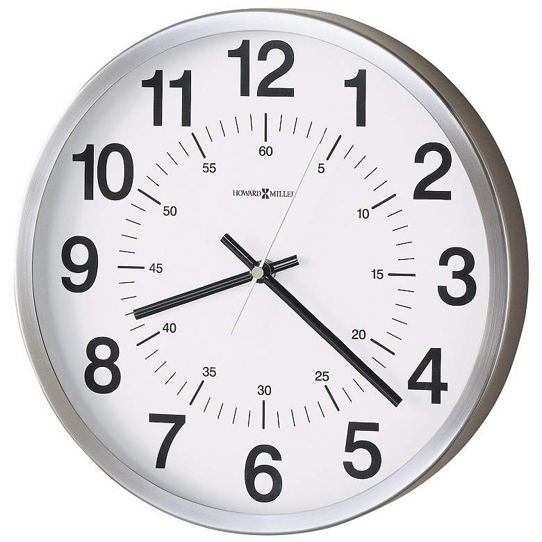 Image 1 Howard Miller Easton 12 inch  Wide Wall Clock