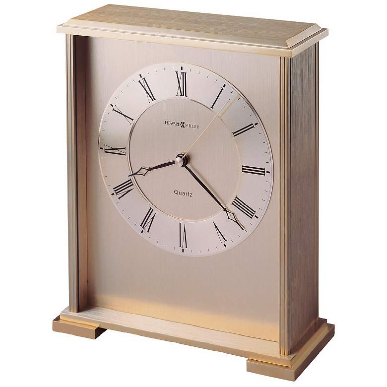 Image 1 Howard Miller Exton 8 3/4 inch High Table Clock