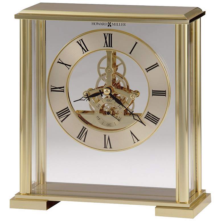 Image 1 Howard Miller Fairview 8" High Tabletop Clock