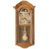 Howard Miller Fenton 28 1/2" High Pendulum Chime Wall Clock