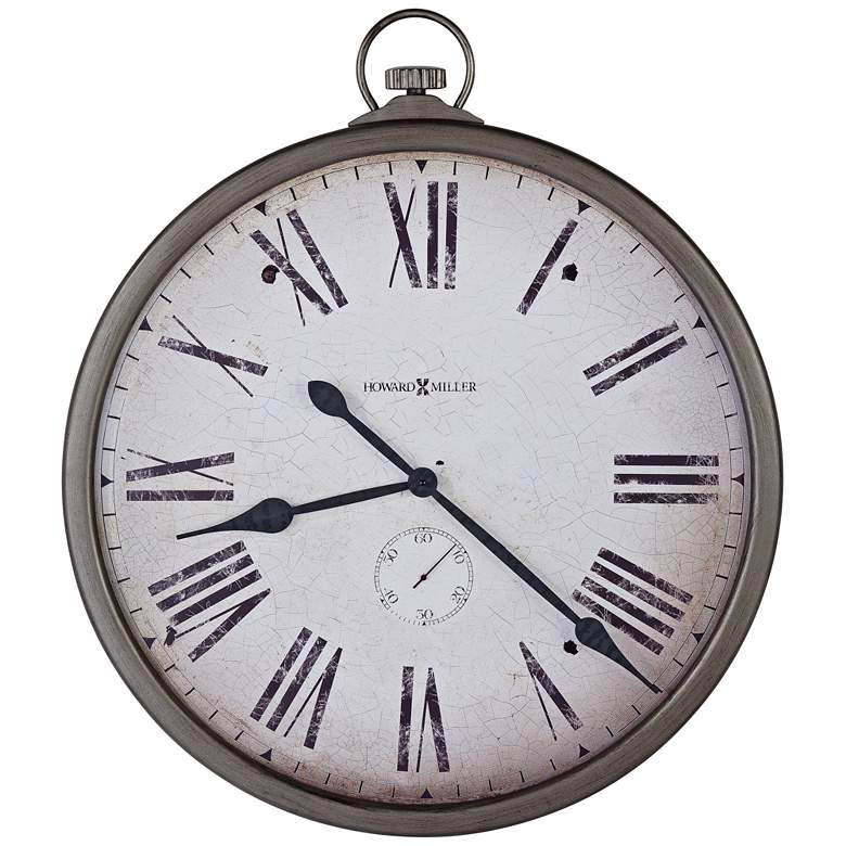 Image 1 Howard Miller Gallery Pocket Watch 35 inchH Wall Clock
