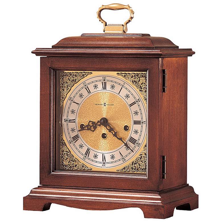 Image 1 Howard Miller Graham Bracket 14 1/4 inch High Tabletop Clock