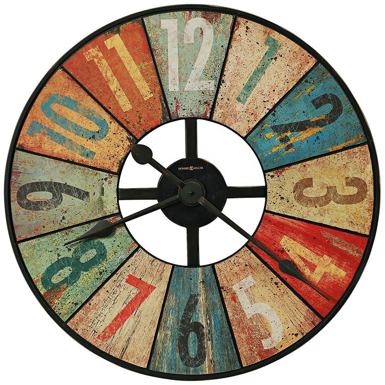 Image 1 Howard Miller Grange Hall 27 1/2" Round Wall Clock