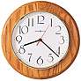 Howard Miller Grantwood 11 1/2" Wide Oak Wall Clock
