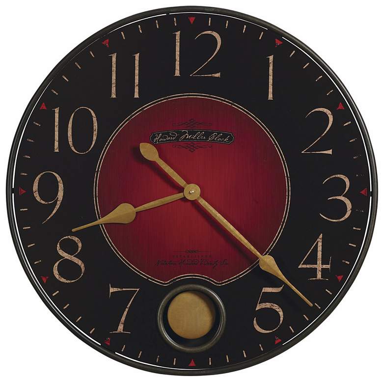 Image 1 Howard Miller Harmon 26 1/4" Wide Wall Clock