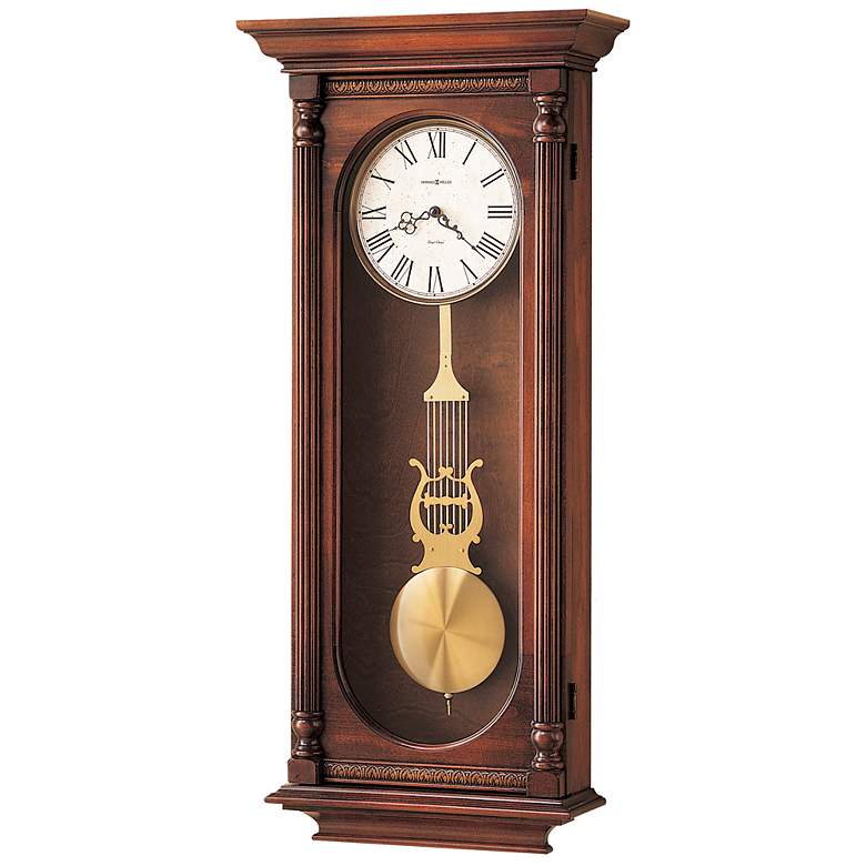 Image 1 Howard Miller Helmsley 35 1/4" High Chiming Wall Clock