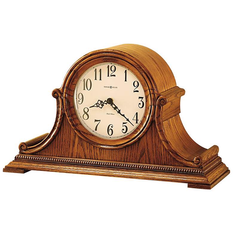 Image 1 Howard Miller Hillsborough 19 inch Wide Chiming Mantel Clock
