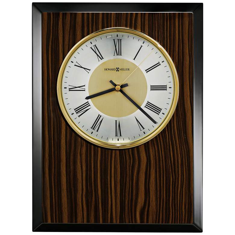 Image 1 Howard Miller Honor Time 13 1/2 inch High Plaque Wall Clock