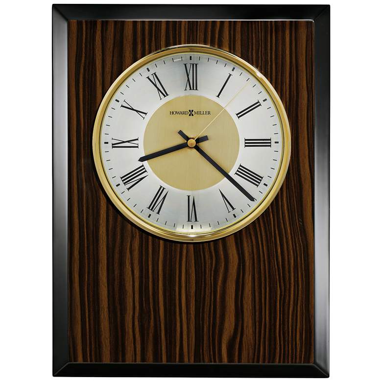 Image 1 Howard Miller Honor Time 13 1/2" High Plaque Wall Clock