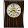Howard Miller Honor Time 13 1/2" High Plaque Wall Clock