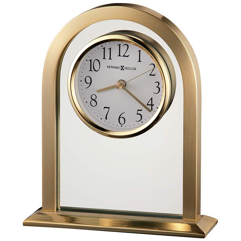 Image 1 Howard Miller Imperial 7 1/2" High Table Clock