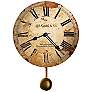 Howard Miller J.H. Gould 13" High Antique Wall Clock