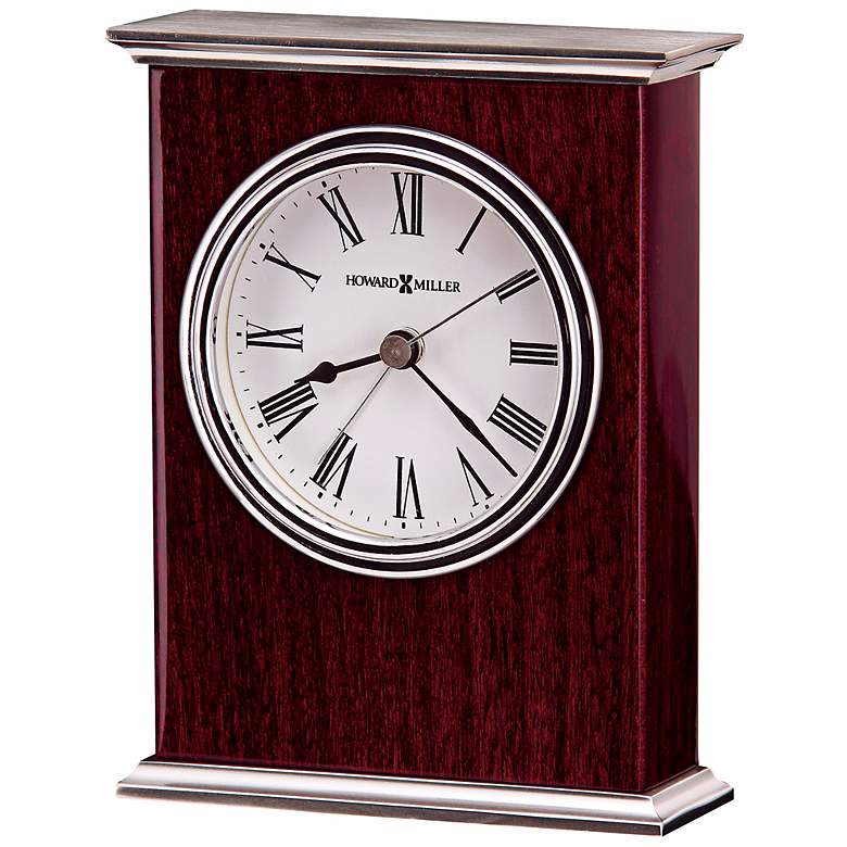 Image 1 Howard Miller Kentwood 5 1/2 inch High Alarm Clock