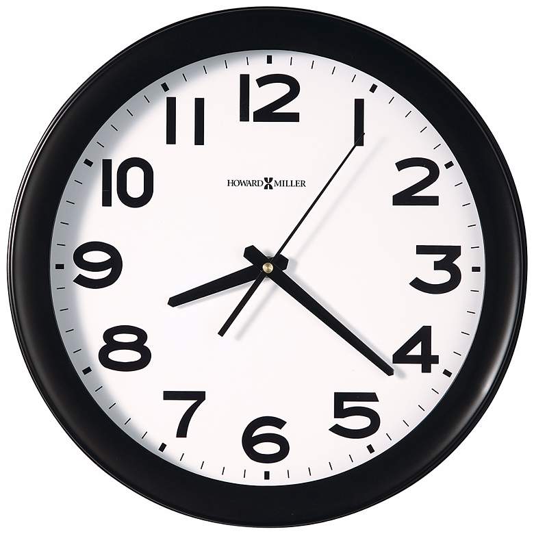 Image 1 Howard Miller Kenwick 13 1/2" Wide Wall Clock