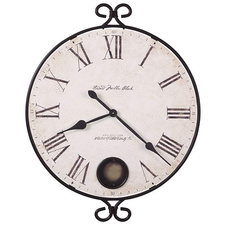 Image 1 Howard Miller Magdalen 26 1/4 inch Wide Wall Clock
