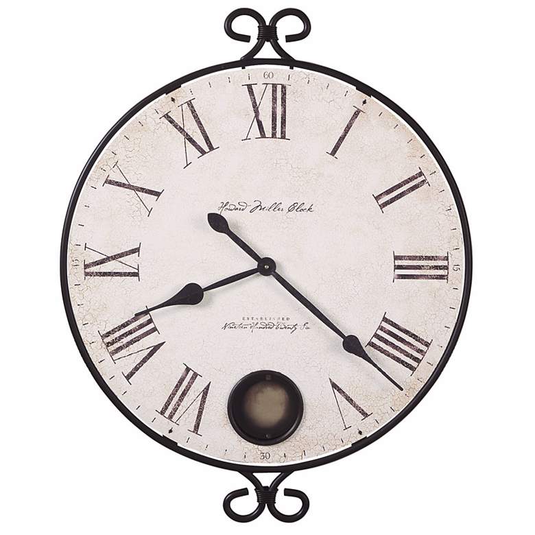 Image 1 Howard Miller Magdalen 26 1/4" Wide Wall Clock