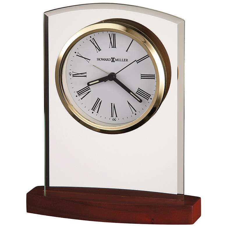 Image 1 Howard Miller Marcus 6 3/4 inch High Tabletop Alarm Clock