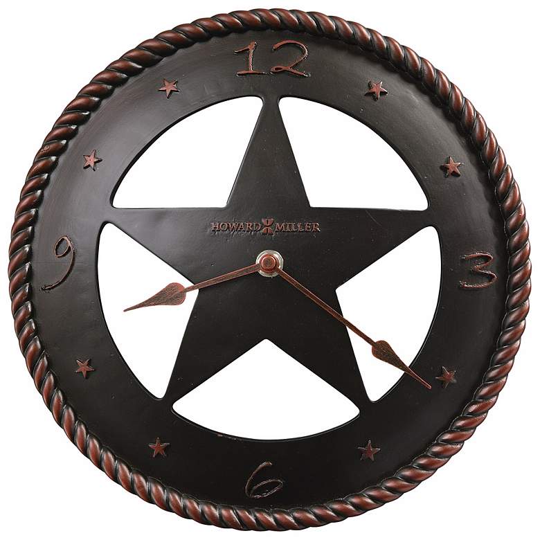 Image 1 Howard Miller Maverick 11" Wide Wall Clock