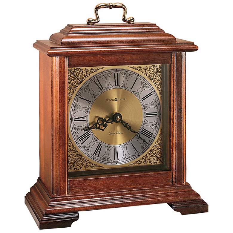 Image 1 Howard Miller Medford 11 1/2 inch High Tabletop Clock