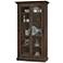 Howard Miller Meisha Aged Umber 2-Door Display Cabinet