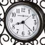 Howard Miller Mildred 7 1/2" High Alarm Clock