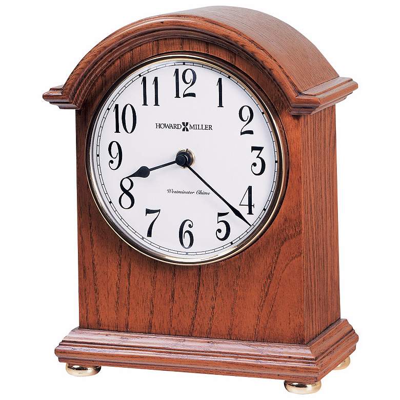 Image 1 Howard Miller Myra 8 3/4" High Chiming Mantel Clock