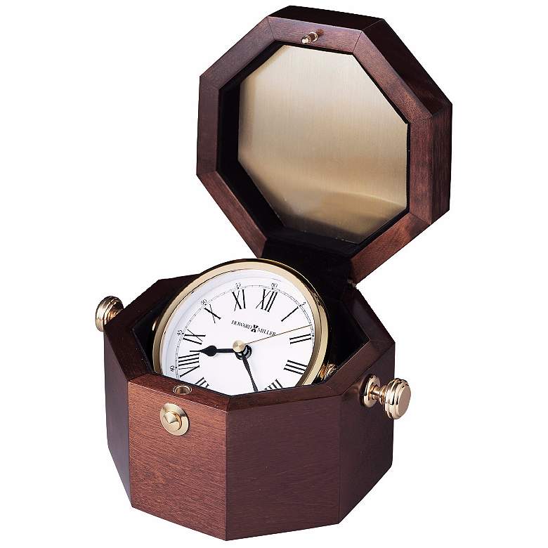 Image 1 Howard Miller Oceana 6 1/2" Wide Gimbaled Clock
