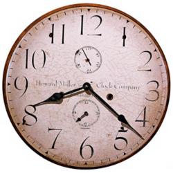 Howard Miller Original III 18&quot; Wide Antique Wall Clock