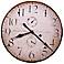 Howard Miller Original IV 25" Wide Antique Wall Clock