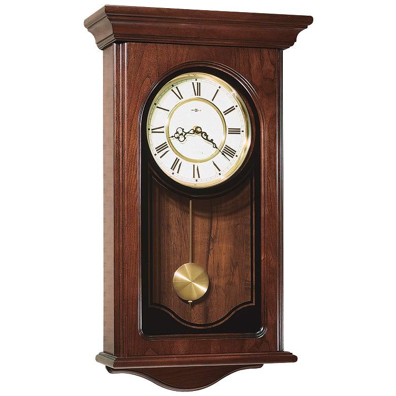 Image 1 Howard Miller Orland 26" High Chiming Wall Clock