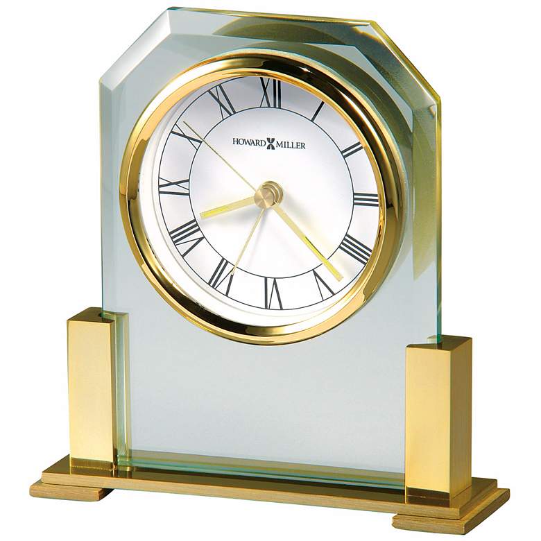Image 1 Howard Miller Paramount 5 3/4 inch High Tabletop Alarm Clock