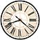 Howard Miller Pierre 31 1/2" Antique White Wall Clock