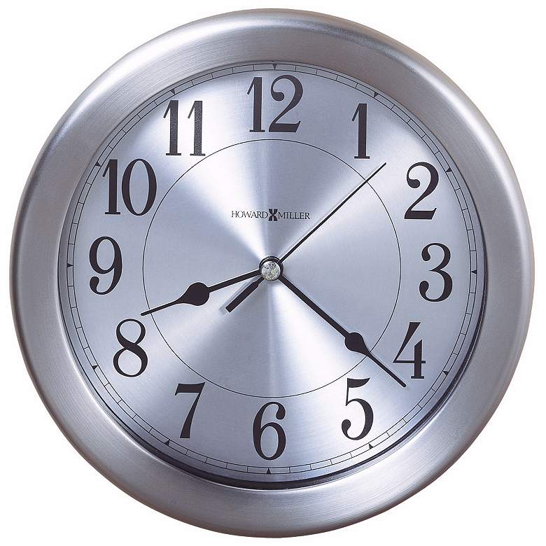 Image 1 Howard Miller Pisces 8 1/2" Wide Water-Resistant Wall Clock