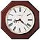 Howard Miller Ridgewood 11 1/2" Wide Oak Wall Clock